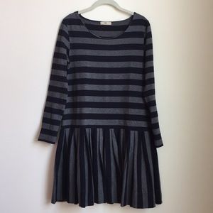 Orla Kiely Dropped Waist Striped Dress Size 6